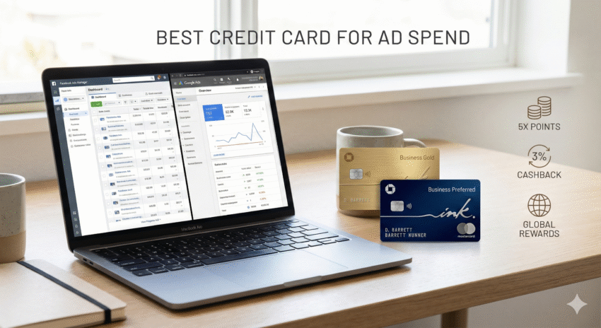 Credit card for ad spend